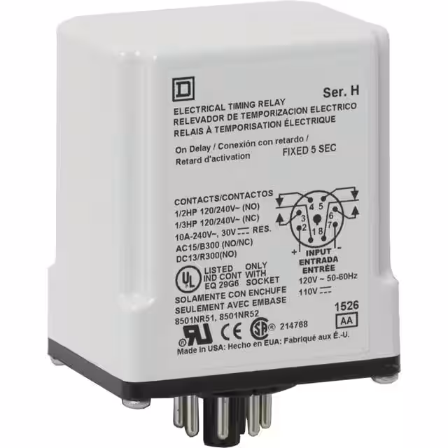 9050JCK1F180V14 Schneider Electric  Time Delay Relays